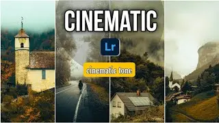 New CINEMATIC winter photo editing/ lightroom mobile editing /Cinematic presets