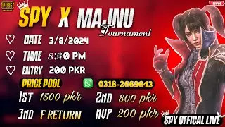 TOURNAMENT START JOIN US || SPY OFFICAL ❤️