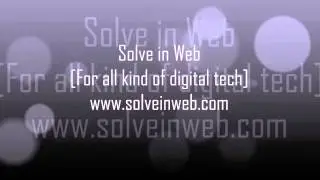 Solve in Web (Branding intro)