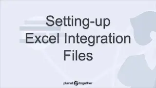 Setting-up Excel Integration Files