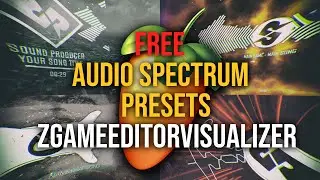 Free Audio Spectrum Presets # 1/ ZGameEditorVisualizer / Fl Studio 20.7