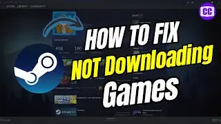 How To Fix Steam Not Downloading Games | Download Not Starting or Stuck (2024)