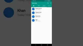 WhatsApp Ui clone using flutter | Flutter | Dart