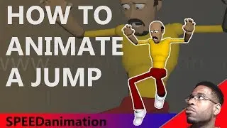 SpeedAnimation: How To Animate a Basic Jump for Video games-EP02