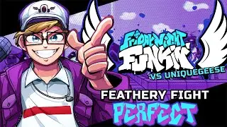 Friday Night Funkin - Perfect Combo - VS UniqueGeese - Feathery Fight Mod + Cutscenes [HARD]