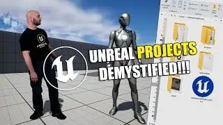 3 Keys to Working with Unreal Engine 5 Projects and the Project Folder (Beginner Tutorial)