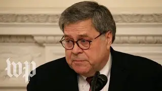 Attorney General William Barr announces elder fraud crackdown