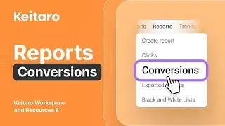 Keitaro Workspace and Resources 8: Reports Conversions