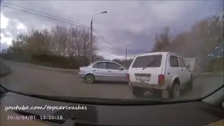 ДТП и Аварии 2016   Car Crashes 2016 #41