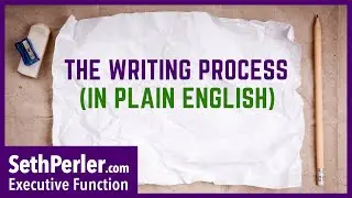 🔴How to use the WRITING PROCESS (in plain English!)