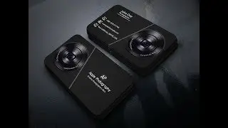 How to Create a Photography Business Card - Photoshop Tutorial