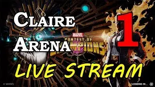 Claire Arena - Part 1 | Marvel Contest of Champions Live Stream