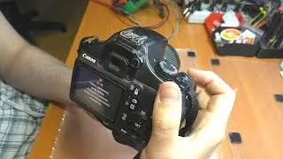 Дешевый ремонт затвора / Ошибка Err 30 на зеркалке Canon 1100D