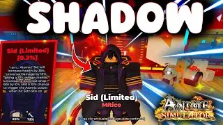 SHOWCASE CHAMPION MITICO SHADOW EN ANIME FIGHTING SIMULATOR ROBLOX