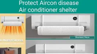 Aircon air flow shelter installation