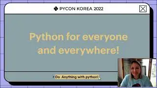 Communication & Contributing to Python Open Source, Tereza Iofciu - PyCon Korea 2022