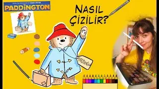 👩🏻‍🎨 Paddington Karakteri Nasıl Çizilir? #howtodraw 🫰🏻Benimle Çiz #paddington
