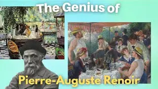 Pierre-Auguste Renior | 1 Minute Crash Course for kids, teens and teachers