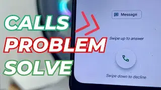 How To Fix Incoming Calls Not Showing On Mobile Screen || Call Not Showing Android