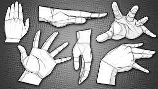 How to draw hands #Shorts