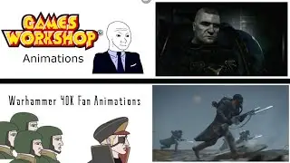 Warhammer Fan Animations vs Official Games Workshop Animations