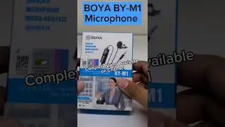 BOYA BY-M1 Microphone Unboxing #shorts  #ytshorts  #boyamic #boyam1mic