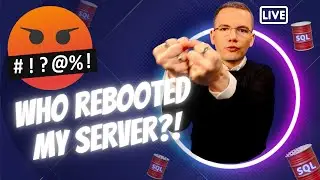 🛢 WHO REBOOTED MY SERVER?! 🤯 Q&A: 2-minute SQL