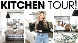 KITCHEN TOUR AND STYLING TIPS || KITCHEN DECORATING IDEAS