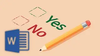 How to insert checkbox in a Word document