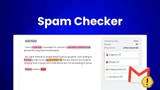 Spam Checker: Write Better Email Messages