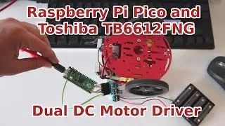 Control DC Motors with Raspberry Pi Pico and Toshiba TB6612 Using Arduino Sketch