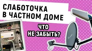 Слаботочные системы частного дома | Какие бывают?