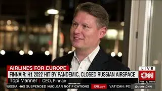 Finnair CEO: We've rebalanced since Russia's invasion of Ukraine