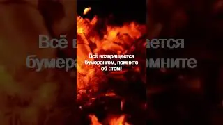 Всё возвращается бумерангом цитаты мотивация
