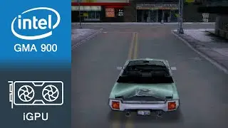 Grand Theft Auto 3 Gameplay Intel GMA 900 (Notebook / Laptop)