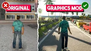 ✅ GTA Vice City New High Graphics Mod (2024) 😍 For Low End PC (1GB RAM)