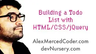 AM Coder - Building a Todo List with HTML/CSS/jQuery