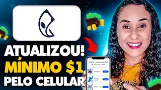 App para ganhar dinheiro online pagando a partir de $1 (PaidWork tutorial completo)