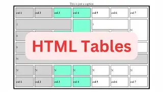 HTML Table Tutorial: From Basic to Advanced with Assignment | HTML & CSS