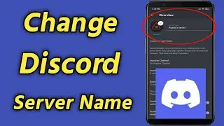 How to Change Discord Server Name on Mobile | Change Server on Discord