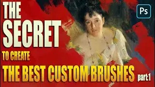 How to Create THE BEST custom brushes in Photoshop.Part 1