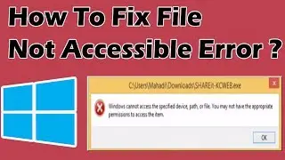 How To Fix Windows Can Not Access The Specified Device Path Or File Error - Bangla | Pc Tips Bangla