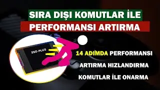 SSD-HDD performansı Artırma Hızlandırma | Sıra Dışı Komutlar ile Hataları Denetleme Onarma