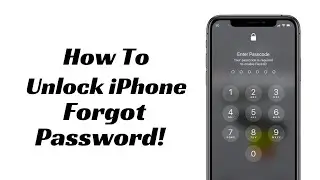 How To Unlock iPhone iF Forgot Password