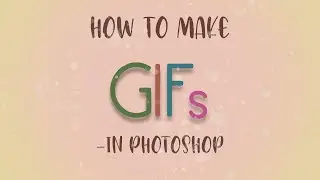 How to Create GIF in Photoshop + How to save it as a GIF - Photoshop tutorials - Areeb Productions