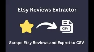 How to scrape Etsy product and shop reviews with one click in 2025
