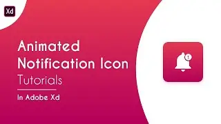 Animated Notification Icon in Adobe Xd | Micro Interactions | Auto Animate