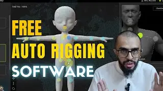 AccuRig Free Auto Rigging tool by reallusion | Tutorial in Hindi Urdu | HDsheet