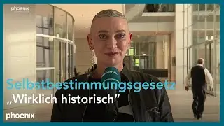 Änderung Selbstbestimmungsgesetz: Interview mit Tessa Ganserer (B90/Grüne) | 12.04.24