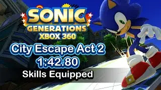 Sonic Generations City Escape Act 2 Speedrun (1:42.80)